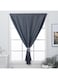 Blackout Curtains, Portable 100% Self Adhesive Simple and Easy to install for Bedroom Window Thermal Lnsulated Kitchen Room Darkening Small Drapes(1Pcs Gray, 47"&times;72")