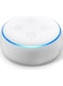 Echo Dot 3rd Gen  smart bluetooth speaker with Alexa Use your voice to control smart home devices, play Music or the Quran, &amp; more (speaks English &amp; Khaleeji)  White
