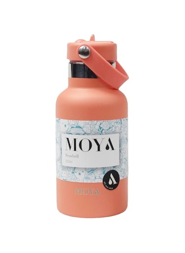 Moya "Seashell" 350ml Insulated Sustainable Water Bottle Coral