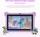 7 Inch Tablet   Android 15   8GB RAM 256GB ROM (512GB TF)   HD IPS Eye Protection Display   Parental Control   Shockproof Case, CM88   Purple.