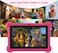 7 Inch Tablet   Android 15   8GB RAM 256GB ROM (512GB TF)   HD IPS Eye Protection Display   Parental Control   Shockproof Case, CM88   Rose.