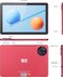 C idea 10 Smart Tablet CM8800 Plus, Android 13 Kids Computer Tab, Wiresless Keyboard Mouse Supported, Dual SIM 5G LTE Wifi, Zoom &amp; Tiktok Supported with Earbuds/Bluetooth Mini Speaker (Red)