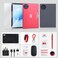 C idea 10 Smart Tablet CM8800 Plus, Android 13 Kids Computer Tab, Wiresless Keyboard Mouse Supported, Dual SIM 5G LTE Wifi, Zoom &amp; Tiktok Supported with Earbuds/Bluetooth Mini Speaker (Red)