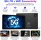 C idea 10.1 Tablet CM8900 Plus, 8GB RAM + 1TB Storage, Android 15, 5G LTE, 10000mAh Battery, Dual Camera, WiFi, Black