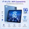 جهاز لوحي C idea CM8900 Plus بشاشة 10.1 بوصة، ذاكرة وصول عشوائي (RAM) سعة 8 جيجابايت + سعة تخزين 1 تيرابايت، نظام Android 15، دعم شبكة 5G LTE، بطارية بسعة 10000 مللي أمبير في الساعة، كاميرا مزدوجة، واي فاي، اللون الأزرق.