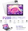 جهاز لوحي ذكي C idea P200 بشاشة 14 بوصة، ذاكرة وصول عشوائي (RAM) سعة 16 جيجابايت + سعة تخزين 512 جيجابايت، نظام Android 14، بطارية 10000 مللي أمبير في الساعة، دعم شبكة WiFi 5G، كاميرا بدقة 13 ميجابكسل + 5 ميجابكسل، مع لوحة مفاتيح وماوس (لون فضي)