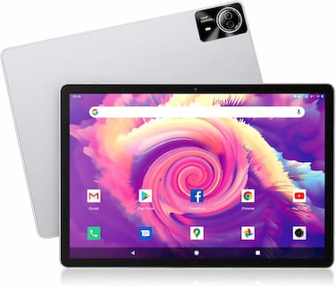 جهاز لوحي ذكي C idea P200 بشاشة 14 بوصة، ذاكرة وصول عشوائي (RAM) سعة 16 جيجابايت + سعة تخزين 512 جيجابايت، نظام Android 14، بطارية 10000 مللي أمبير في الساعة، دعم شبكة WiFi 5G، كاميرا بدقة 13 ميجابكسل + 5 ميجابكسل، مع لوحة مفاتيح وماوس (لون فضي)