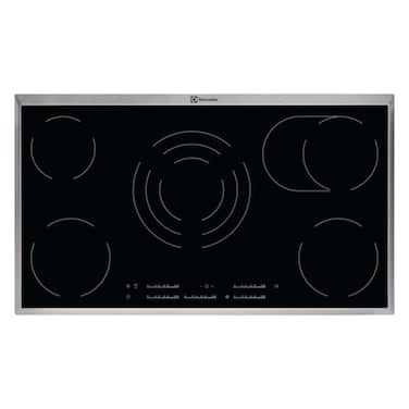 Electrolux Ceramic Hob EHF9557XOK, 7900 W, 90 cm, Electric, Black