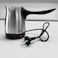 Electric Turkish Coffee Maker 400ml Stainless Steel Milk Warmer Pot with Handle &amp; Auto Heat Base