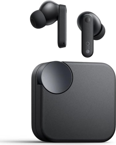 CMF Buds Wireless Earbuds,42dB Active Noise Cancellation,35.5H Playtime IP54 Waterproof Earphones, Bluetooth 5.3 Dual-Device Connection in Ear Headphones Compatible With Smart Phones (Black)