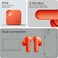 CMF Buds 2A   True Wireless Earbuds with Ultra Bass, Clear Voice Technology, Long Battery Life, IP54 Water &amp; Dust Resistant, Bluetooth 5.3, Comfortable Fit &ndash; Orange