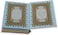 Quran with colored edges, colored cover and colored paper, large size 14*20, dark blue color