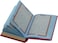 Quran with colored edges, colored cover and colored paper, medium size 17*12, pink color
