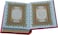 Quran with colored edges, colored cover and colored paper, medium size 17*12, pink color