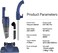 DX118C Pro 2-in-1 Handheld Vacuum Cleaner, Vacuum Cleaner 600W 15kPa Strong Suction Powerful Lightweight 5M Power Cable   HEPA Filtration Upright &amp; Handheld Vacuum Dual-Usage