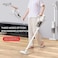 DX888 3-in-1 Portable Vacuum Cleaner With 18000Pa Strong Suction &amp; 500ml Dust Bag Capacity Handheld Vacuum HEPA Filfter 0.5 L Dust Cup 400W - White
