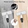 TB500 Water Spray Mop Carbon Fiber Dust Collector 360&deg; Rotating 350ml Tank Waxing Mop   Quick-Drying   95cm Wide Spray Area   Lightweight   Add Disinfectant Water   2ml Fine Mist - White