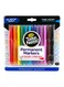 12-Piece Water Based Permanent Markers 19.37x19.69x1.75cm
