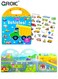 Reusable Sticker Books for Kids,Fun Sticker Books for Toddlers,Cute Waterproof Stickers,Educational Learning Toys Travel Stickers Activity Books for Kids