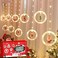 Christmas Lights, 120 LED Lights 10 Feet Long Christmas Decorations Lights, With Flashing Bubble Lights,10 Cute Round Lights, Extendable for Indoor, Outdoor, Christmas Tree, Garden Decoration