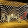 HJB VISSO Net Lights Outdoor Mesh Lights 3M x 2M 204 LED Wedding Lights, Waterproof Net Lights for Party, Garden, Patio, Backyard, Bush, Fence, Wall, Ramadan, Diwali, Christmas, Holiday Decoration