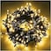 Christmas Lights Outdoor Decorations,25m 250 LEDs Mains Powered Christmas Tree Lights with Waterproof Timer Fairy Lights Plug in for Indoor &amp; Outdoor, Bedroom, Garden Wedding,Warm White.