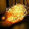 24HOCL 200 LEDs Waterproof Fairy Copper String Lights with Remote Control for Halloween Thanksgiving Christmas Bedroom Decor Christmas Patio Indoor Outdoor (20M, Warm White)