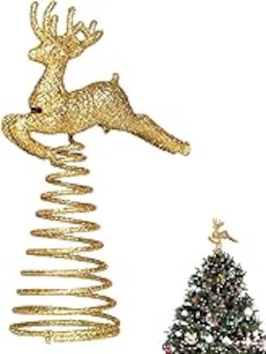 Christmas Tree - Gold Light Up Tree   Light Up Tree for Holiday Christmas Tree