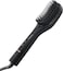 REBUNE AB002 Hot Air Styler Hair Straightener Brush Negative Ion Heated Straightening Brush For Smooth Frizz-Free Hair (Black)