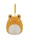 3.5 inch Clip-On Leigh the Orange Toad , Officially Licensed Kellytoy Plush Toy, Colorful Soft Toy, Gift for Kids, Girls &amp; Boys Washable Squishy Stuff Toy Multicolor All Age