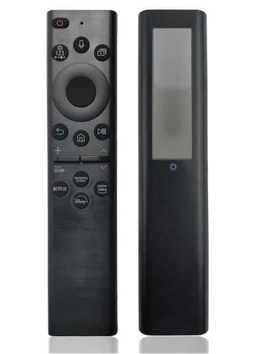 Original OEM BN59-01385A Solar Voice Remote Control (2021) for Samsung Smart TVs &ndash; Compatible with Neo QLED, The Frame, and Crystal UHD Series