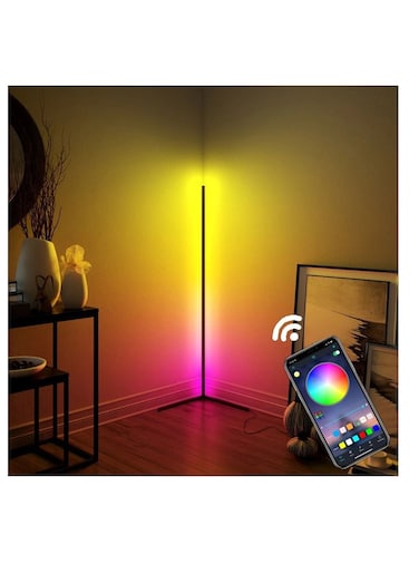 Remote Control LED Light Corner Lamp Multicolour