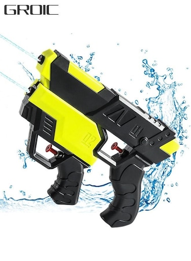 2 Pack Squirt Water Guns for Kids, 1 Big Plus 1 Small Water Blaster Toy for Swimming Pool and Outdoor Play Beach Water Pistol Fighting Toys