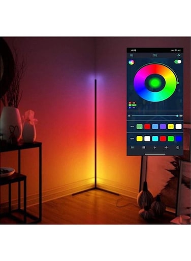 Bluetooth Control LED Light Corner Lamp 1.5 meter