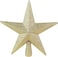 أخرى Gold Glitter Star Tree Topper Festive Christmas D&eacute;cor   Perfect Complement to Any Holiday Decoration   Unlit Shatter Resistant Sparkled Plastic   8&rdquo; Tall