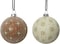Kaemingk Decoris Christmas Polyfoam Sugar Finishes Christmas Bauble with Star