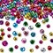 HIQUAY 300 Pieces Jingle Bells for Craft, Bulk DIY Christmas Bells for Holiday Home Christmas Festival Party, Wedding Decoration Gifts DIY Project (Multi Color)