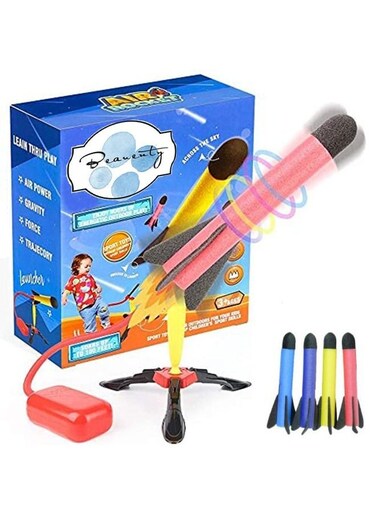 Foam Rocket Launcher Toy for Kids