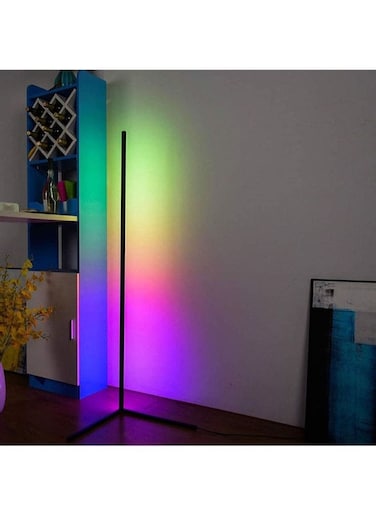 Remote Control LED Light Corner Lamp ABS 20 Watt Multicolour
