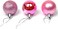 Christmas Balls Ornaments 16 Pcs Shatterproof Christmas Tree Decorations Hanging 8CM Ball for Xmas Tree Holiday Wedding Party (Pink)
