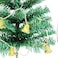 Moninsta [1+20Pcs] Christmas Decoration Christmas Tree Decoration Patterned Gold Bell Chain Mini Christmas Bow Decoration For Holiday Wedding Party Decoration
