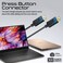 DPLink-300 DisplayPort Cable, Premium Ultra HD 8K@60Hz Video Display Cord with 32.4Gbps Bandwidth Transmission, Gold Plated Connectors, 3m Super Slim Cable