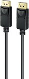 DPLink-300 DisplayPort Cable, Premium Ultra HD 8K@60Hz Video Display Cord with 32.4Gbps Bandwidth Transmission, Gold Plated Connectors, 3m Super Slim Cable
