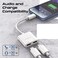 MediaLink-i2i Dual Port Audio and Charge Lightning Adapter - White