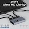 MediaSwitch-2T Ultra-HD 8K@60Hz HDMI Switch with Smart Touch Control