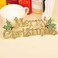 أخرى Merry Christmas Signs, Decorative Glittery Hanging Signs for Xmas - Gold Glitter with Holly Berries ，Gold Merry Christmas Tree Wreath Decorations Accessories Hanging Ornaments