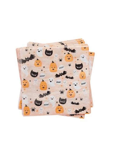 16 Halloween Character Paper Napkins