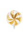 Foil balloon Candy, 35cm, gold