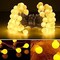 BrainGiggles Christmas Lights for Balcony, 6 Meter LED String Lights- Waterproof Fairy Lights -Round Shaped Indoor Outdoor Warm Decorative Lights - Bright Beautiful Christmas Decorations for Home