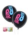 2 PCS Of Gender Reveal Balloons with Confetti Baby Shower Party Decorations 36inch
